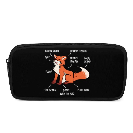 Anatomy Of A Fox Fox Pencil Cases