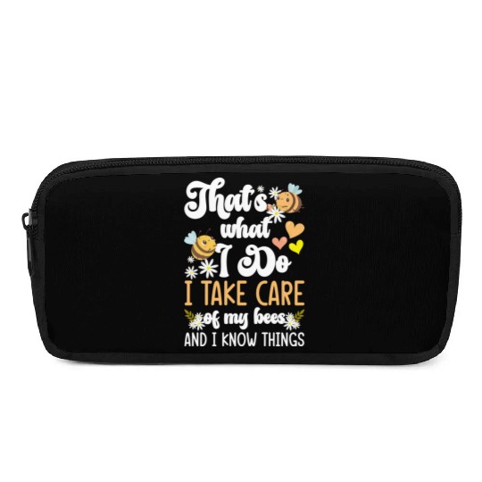 Beekeeper Flower Sting Protection Of Species Pencil Cases