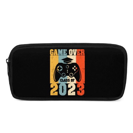 Game Over Class Of 2023 Senior Graduation Gamer Pencil Cases