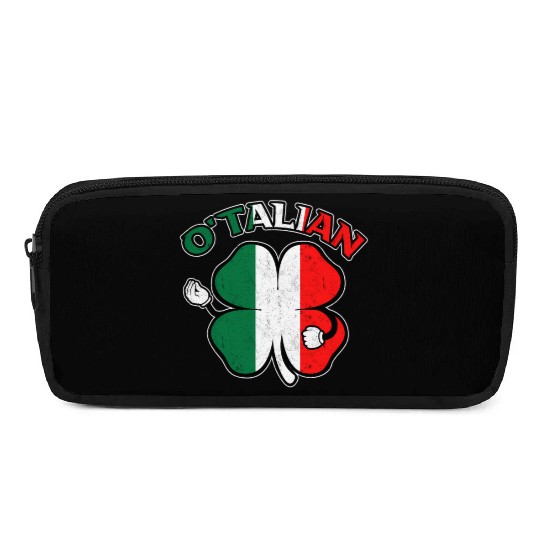 Italian St Patric Day Irish Italian O'Talian Pencil Cases