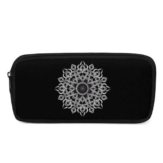 Gothic rosette stained glass ornament Pencil Cases