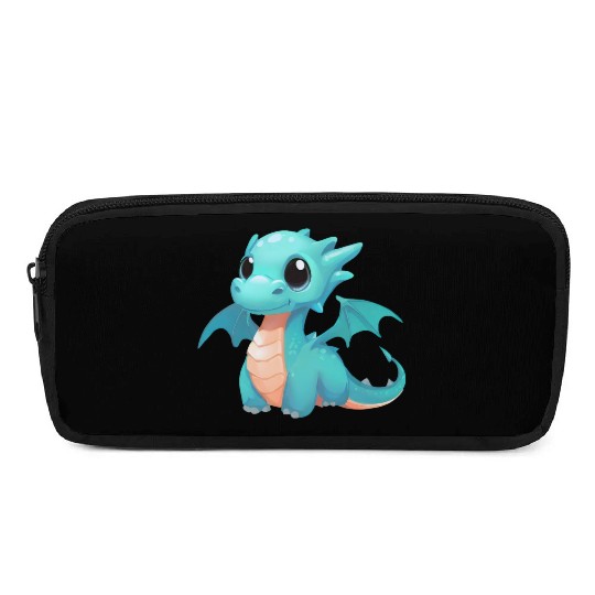Baby Dragon Puppy Pencil Cases