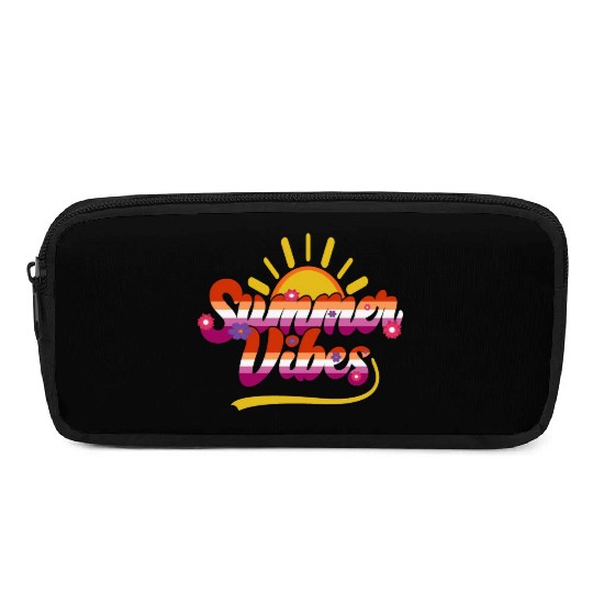LGBTQ Summer Vibes, Summer Vacation, Lesbian Pencil Cases