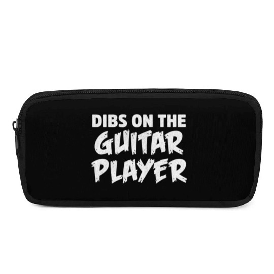 Dibs On The Guitar Player Pencil Cases