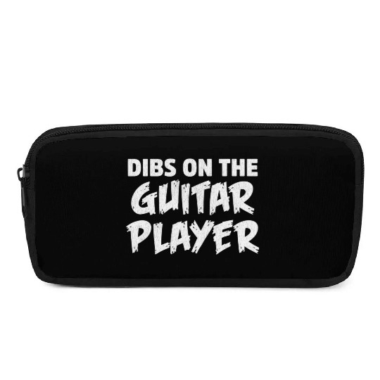 Dibs On The Guitar Player Pencil Cases