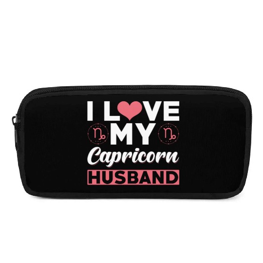 I love my Capricorn Husband Pencil Cases