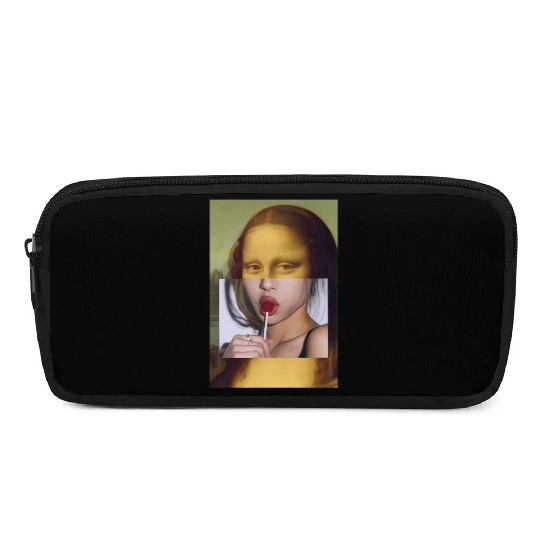 Mona Lisa Lollipop Mona Lisa Pencil Cases