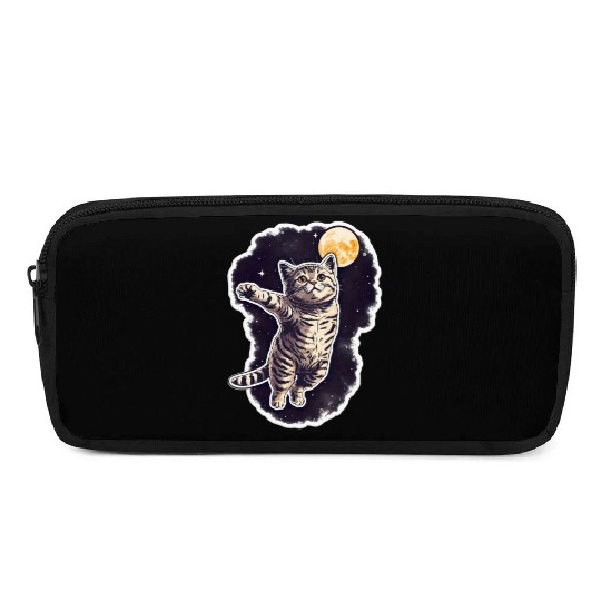 Space cat Pencil Cases