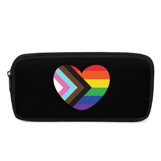 Pride Rainbow Heart Pencil Cases