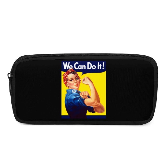 Rosie The Riveter We Can Do It Pencil Cases