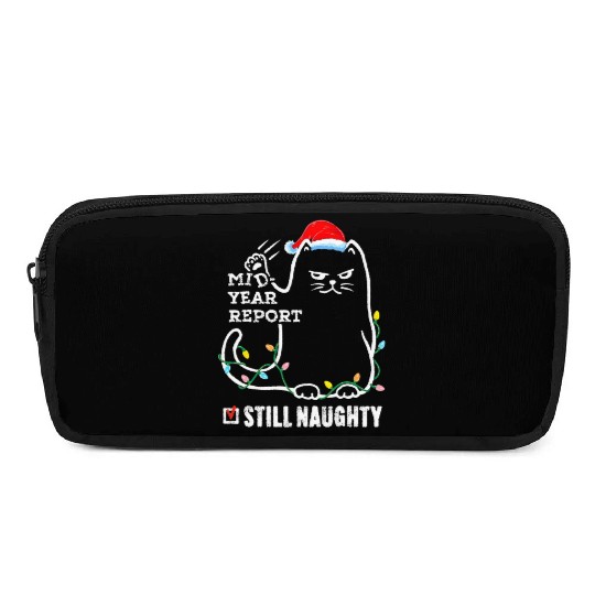 Cat Christmas In July Mid Year Report Still Pencil Cases