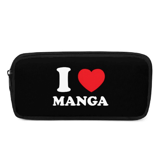 Manga Fan Of Japanese Animation Comics Heart Manga Pencil Cases