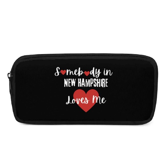 Somebody in New Hampshire Loves Me Pencil Cases
