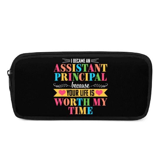 Assistant Principal Cute Appreciation Back to Pencil Cases