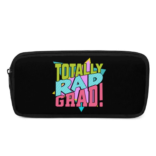 Totally Rad Grad 80'S 90'S Retro Graduation Class Pencil Cases