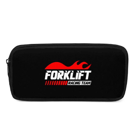 Forklift Racing Team Pencil Cases