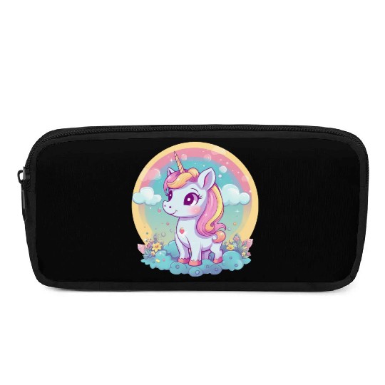 Unicorn Rainbow Sunset Pencil Cases
