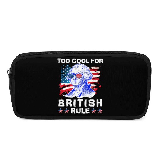 George Washington Too cool for British Rule US Pencil Cases