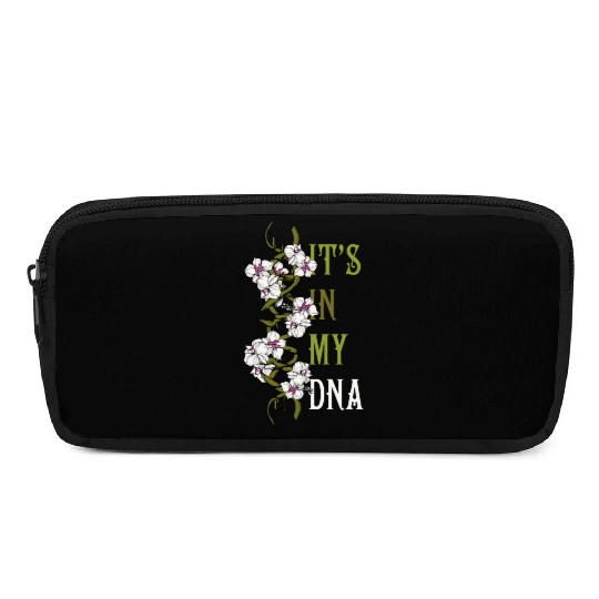 Orchid Flower Plant Lover Women Florist Orchid Pencil Cases