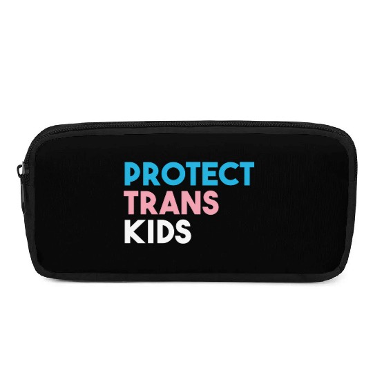 Protect Trans Transgender Pride Pencil Cases