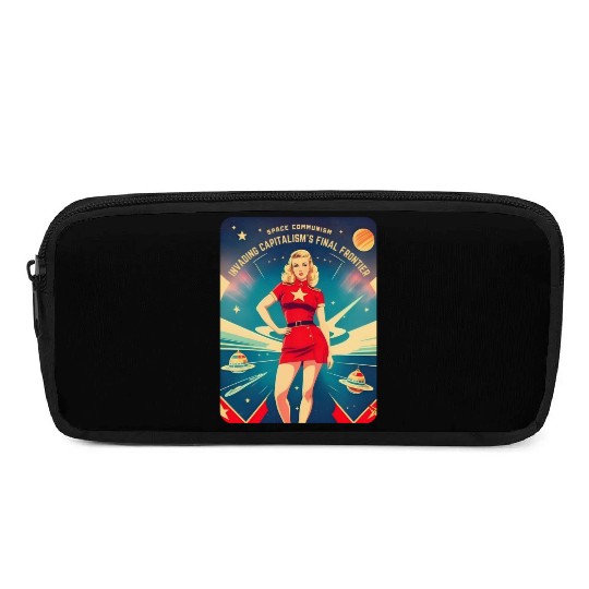 Funny Retro Cold War Soviet Communism USSR Humor Pencil Cases