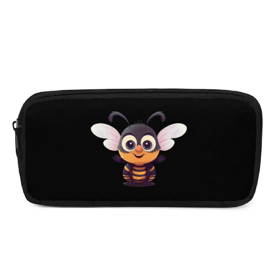 Cute Superhero Bee Bumblebee Wasp Pencil Cases