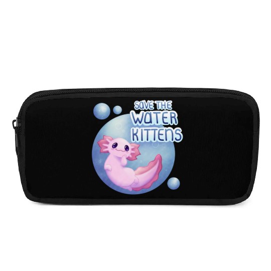 Save the Water Kittens Pencil Cases