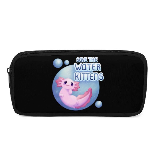 Save the Water Kittens Pencil Cases