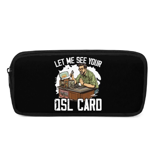 Ham Radio Operator Morse Code Radioactivity Pencil Cases