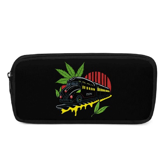 Zion Train Pencil Cases