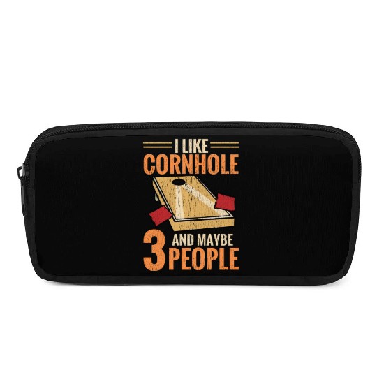 Funny Corn Hole Pencil Cases