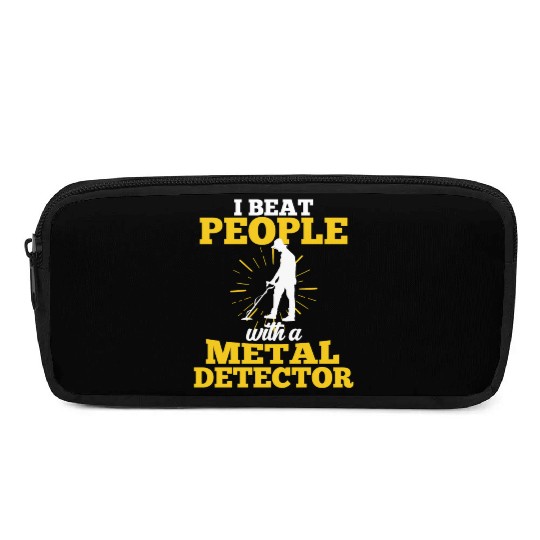 Treasure Hunting Metal Detector Geocaching Pencil Cases