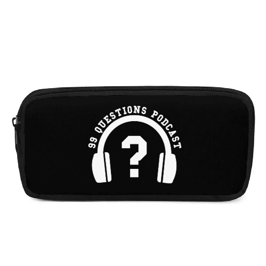99Q Headphones white nature aesthetic Pencil Cases