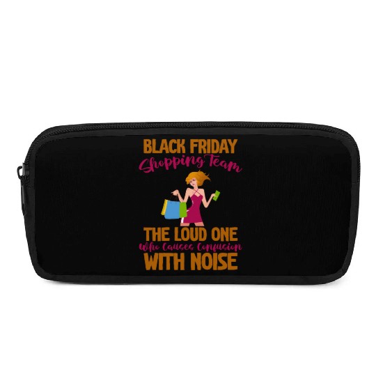 Black Friday Shopping Team 4 Pencil Cases