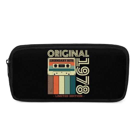Vintage 1978 Birthday Gift Pencil Cases