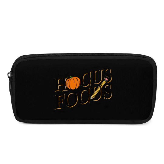 Funny Hocus Focus Teacher Appreciation Halloween Pencil Cases