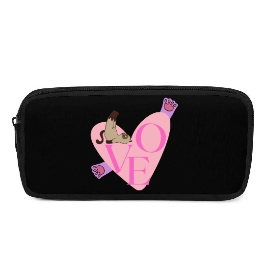 Love Cat nostalgia Pencil Cases