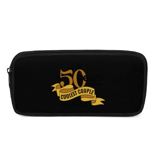 50th Wedding Anniversary Husband Wife Marriage Pencil Cases