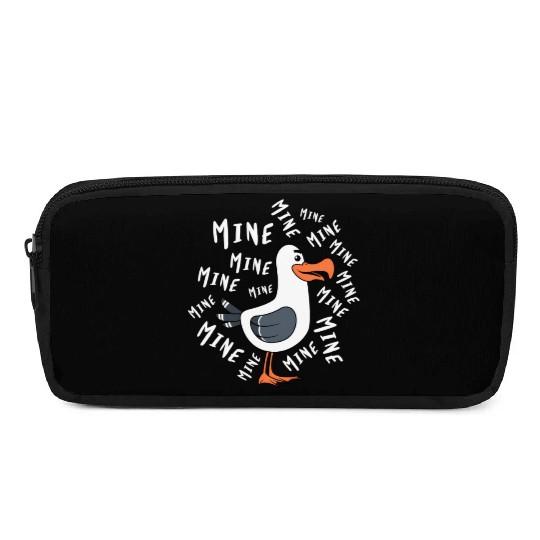 Mine Mine Mine Seagull Bird Beach Chicken Pencil Cases