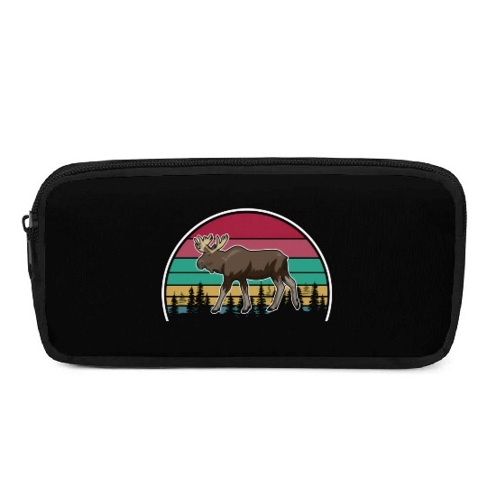 Wildlife Animal Forest Animal Canada Antlers Moose Pencil Cases