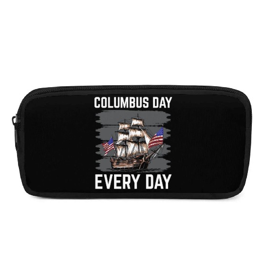 Christopher Columbus Italian American Columbus Day Pencil Cases