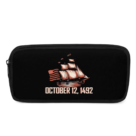 Christopher Columbus Italian American Columbus Day Pencil Cases