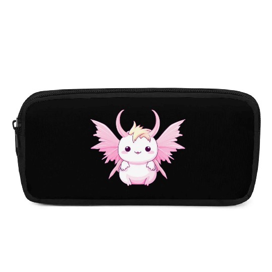 Axolotl Angel & Devil - Design with Horns and Wing Pencil Cases
