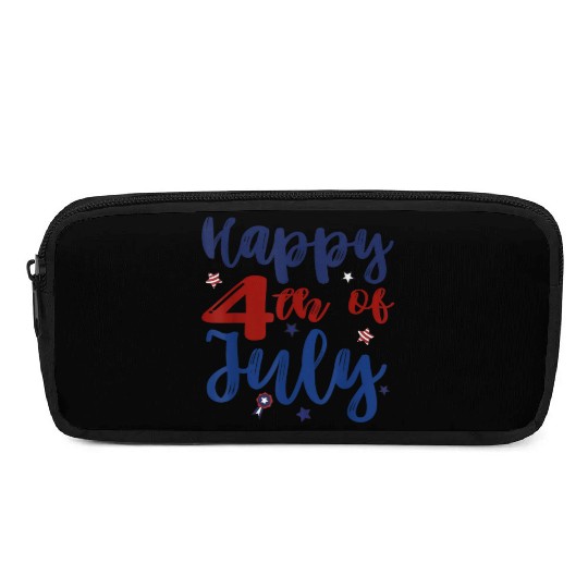 Fireworks Happy 4th Of July US Flag American 4th Pencil Cases