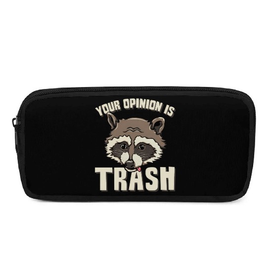 Raccoon Trash Panda Meme Garbage Humor Pencil Cases
