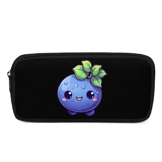 Blueberry kawaii Pencil Cases