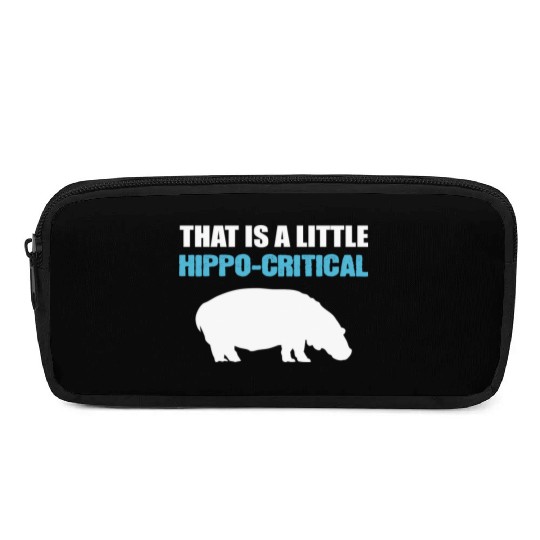Little Hippo-Critical Zookeeper Or Animal Lover Gi Pencil Cases