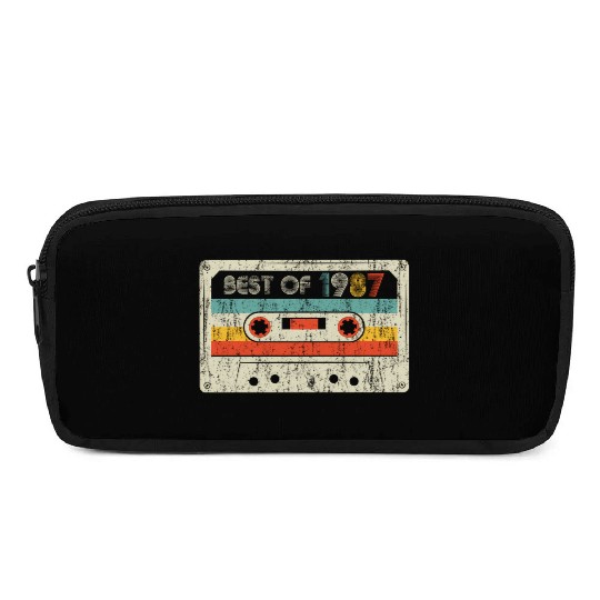 33rd Best Of 1987 Cassette Tape Pencil Cases