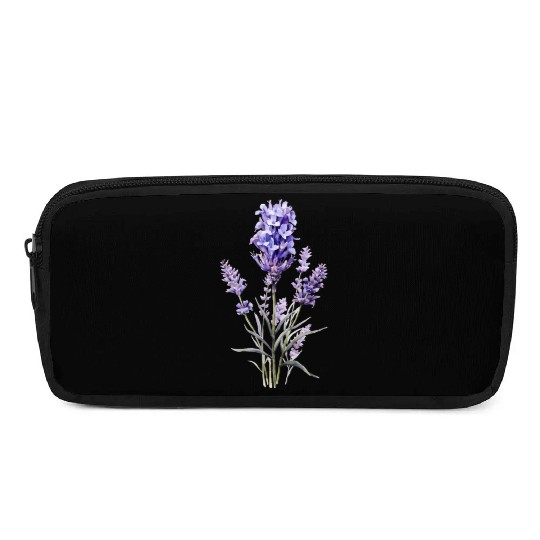 Lavender Flower Pencil Cases