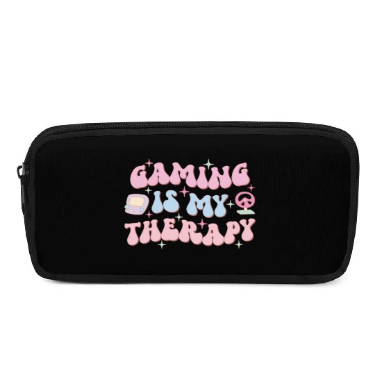Gaming Is My Therapy, Happy Game Day Pencil Cases